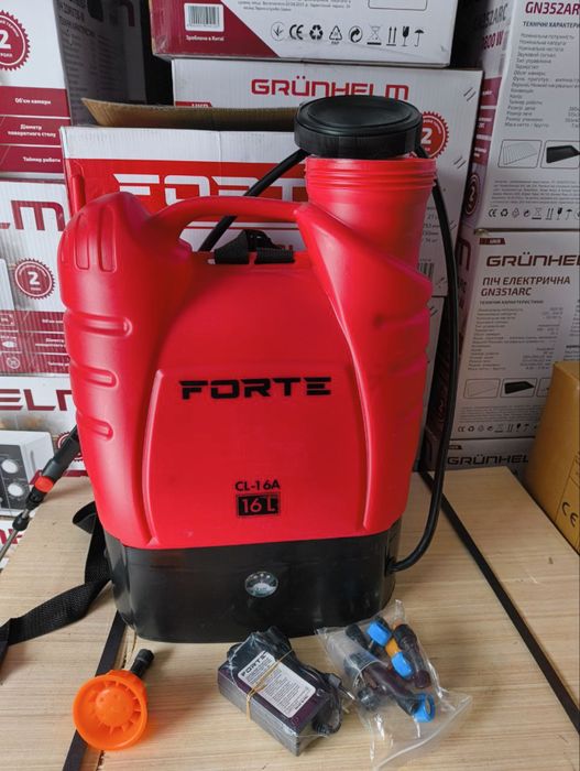Обприскувач акумуляторний Forte CL-16A  16л