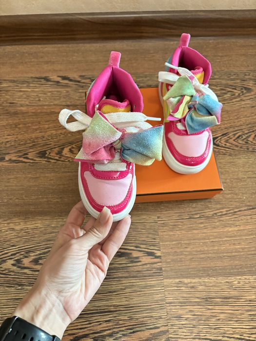 Дитячі хайтопи, кросівки для дівчинки