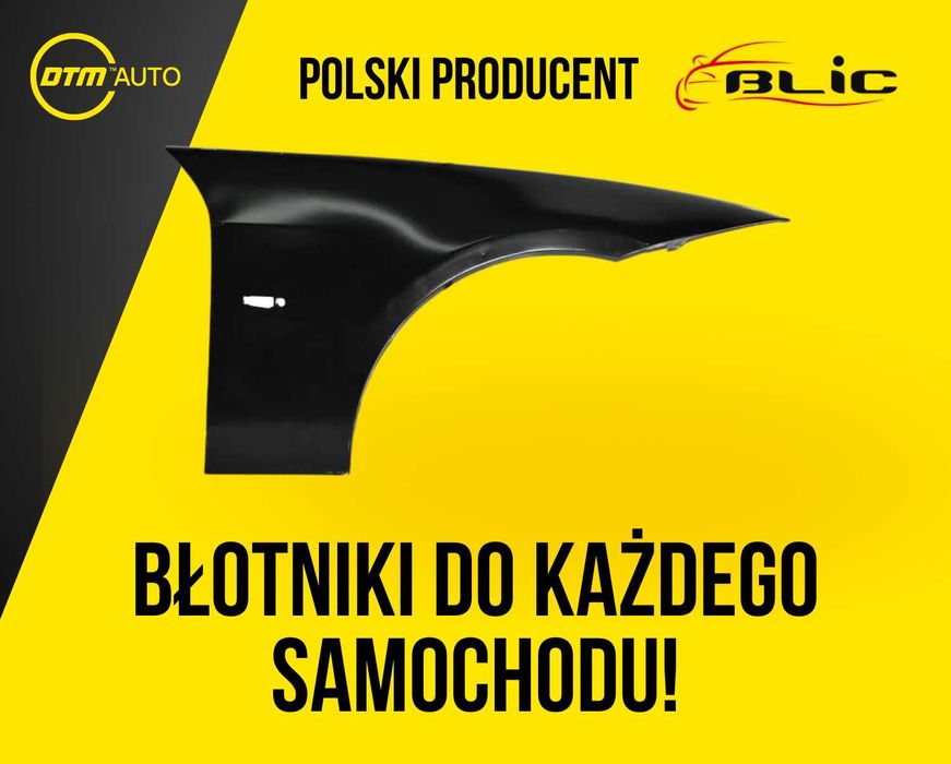 Błotniki samochodowe - do każdego auta! Gotowe do malowania! Po VIN