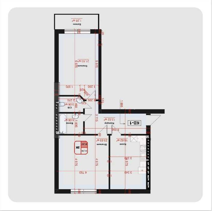Просторі мансардні квартири 2х та 3х кімнатні