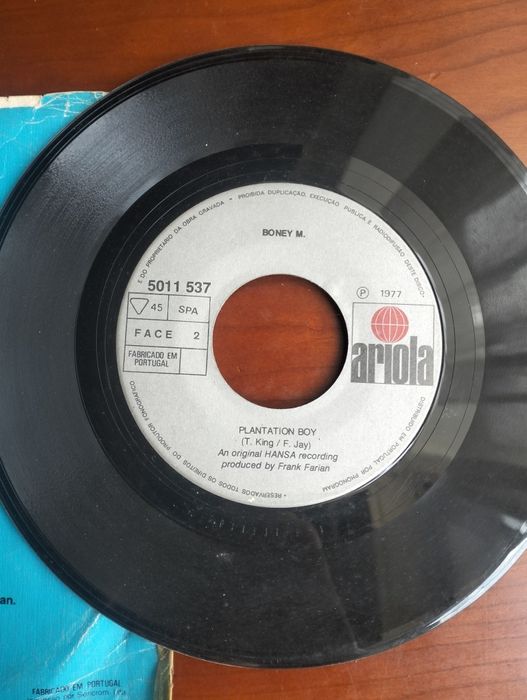 Disco de vinil single Boney M. - Belfast