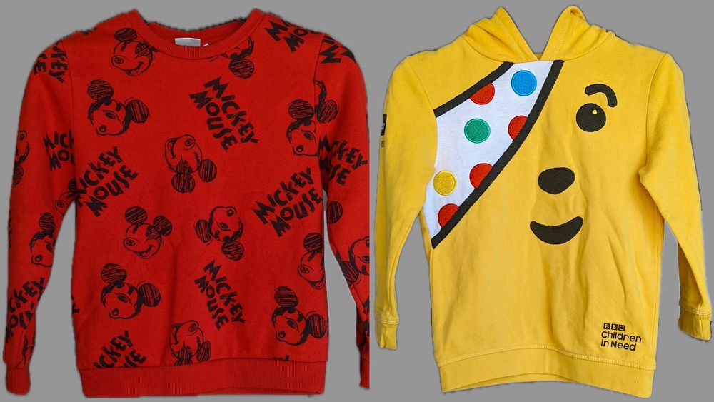 Комплект :Худі, світшот на 5-7 років б/в