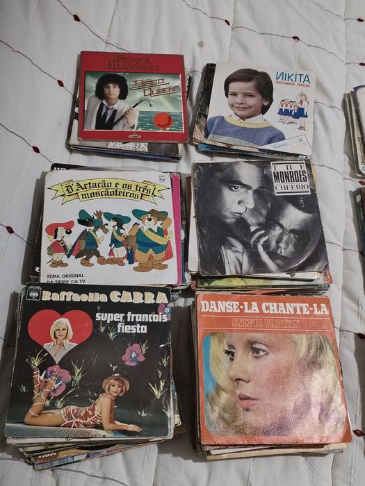 Conjunto de Discos Single 7"