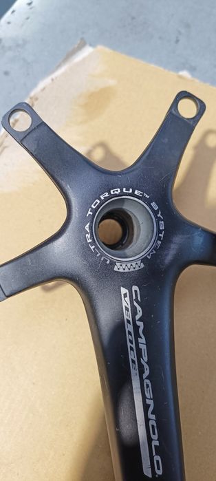 Pedaleira Campagnolo Veloce Ultra Torque
