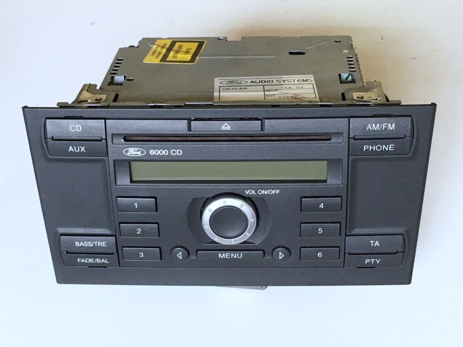 Radio 6000 CD Aux 6000CD Ford MONDEO mk3 + KOD rozkodowane