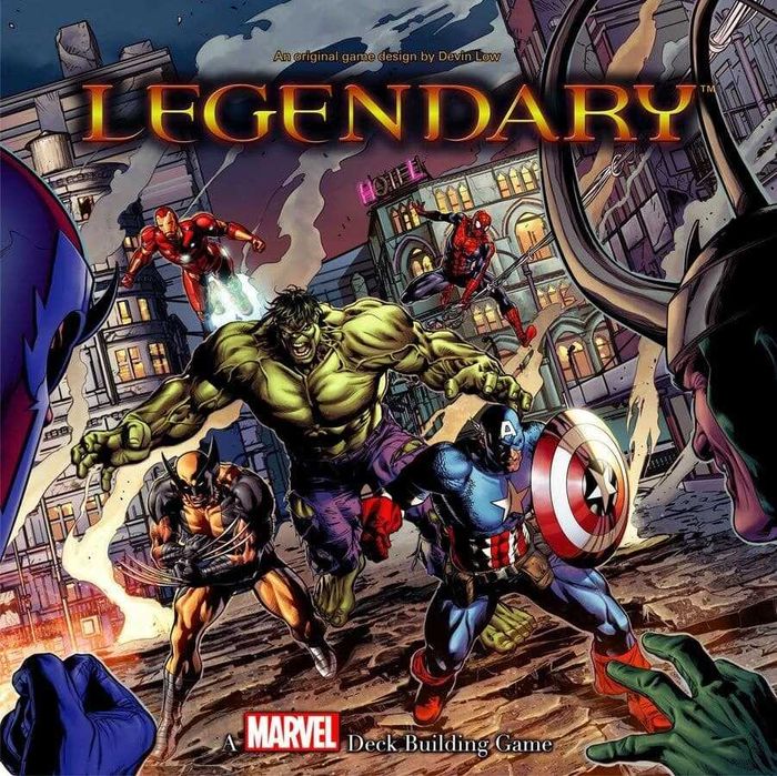 Настільна гра Legendary: Marvel / Легендарні: Колодобудівна Гра Марвел