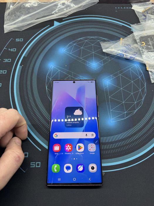 Samsung s22 ultra 256 gb usado como novo