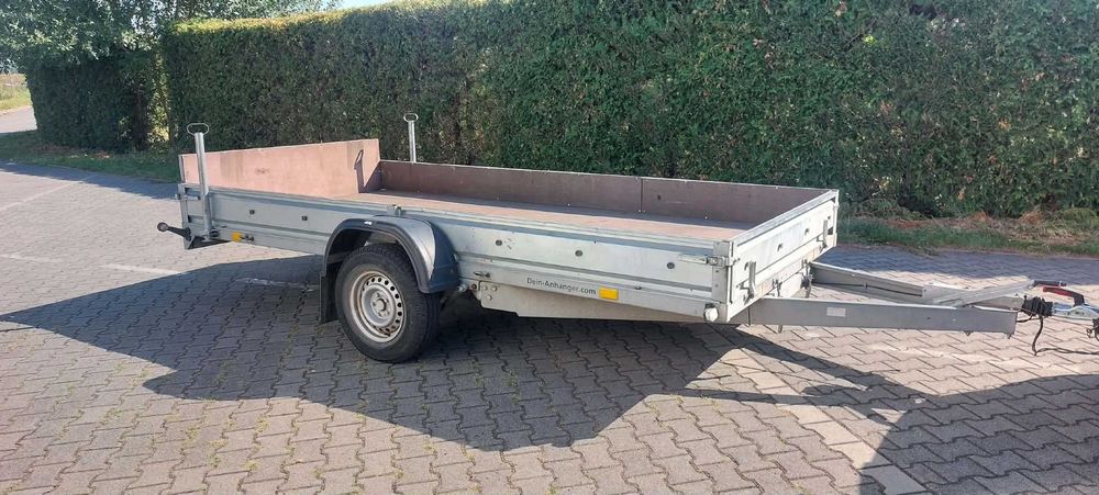 Przyczepa z hamulcem uchylna DMC 1500 kg Neptun