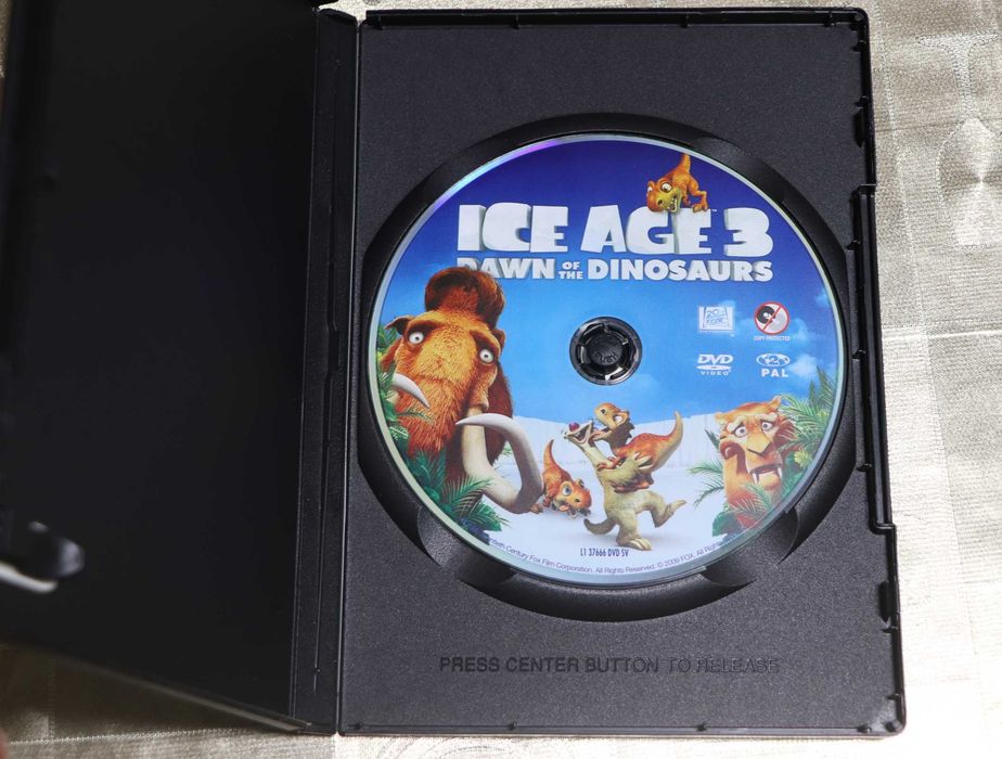 DVDs "A Idade do Gelo" 1 e 3