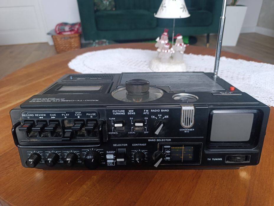 JVC 3060 EU – radio magnetofon telewizor vintage PRL unitra boombox