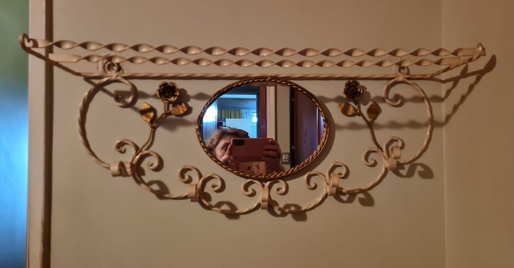 Conjunto de bengaleiro em ferro