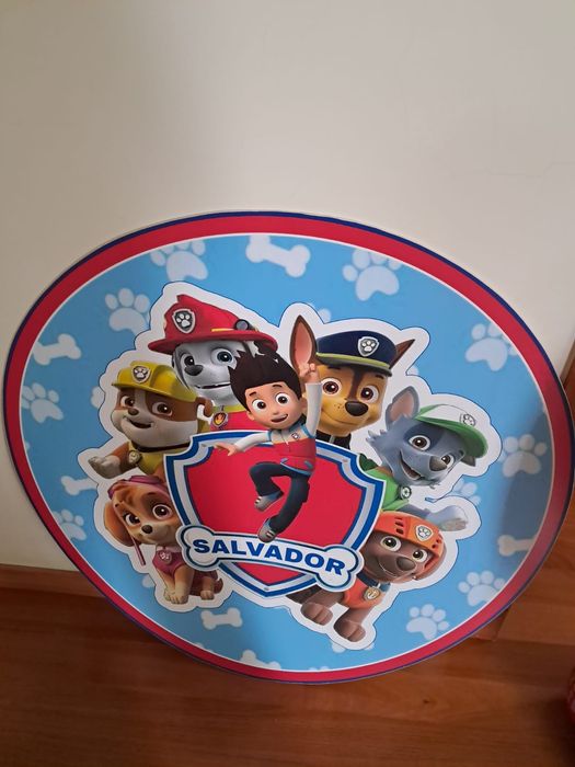 Placar patrulha pata com nome