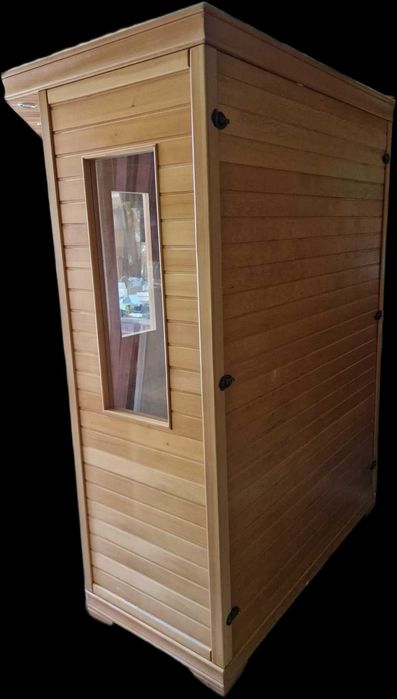 Sauna infra red infrared podczerwień narożna 2os kabina grzewcza
