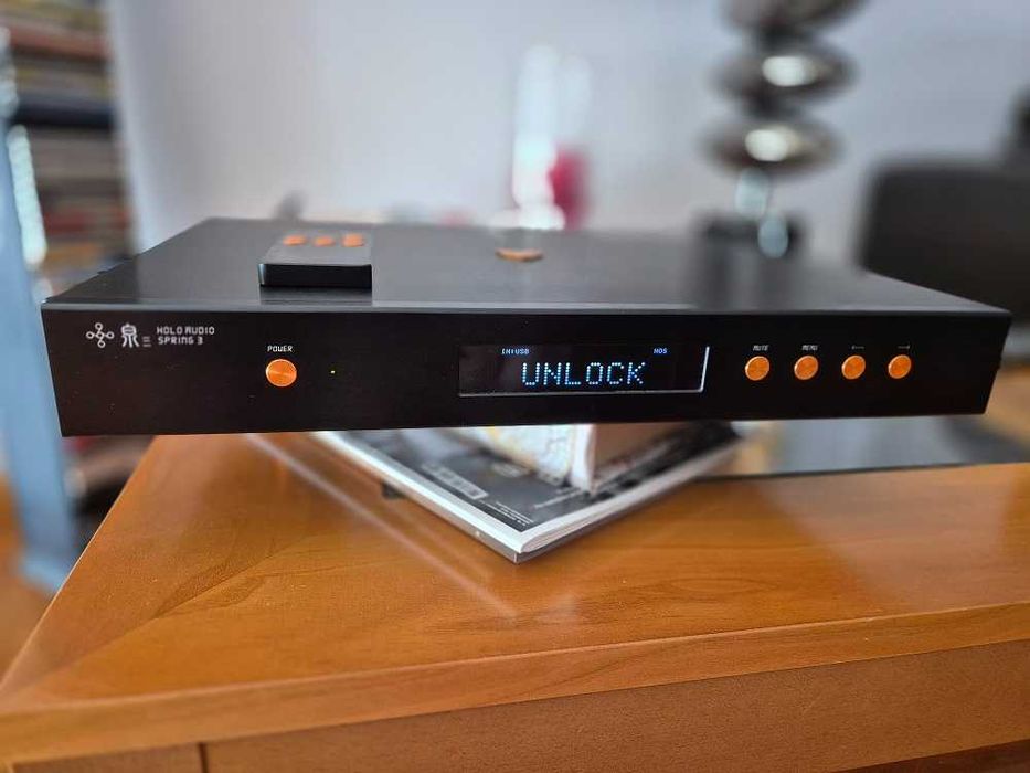 Holo Audio Spring 3 KTE — DAC R2R High-End como novo