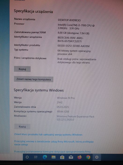 Fujitsu esprimo D556 i3 7 gen SSD