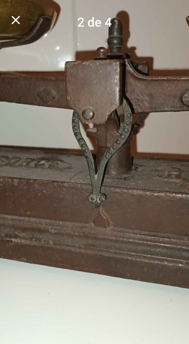 Balança Romana de mesa antiga