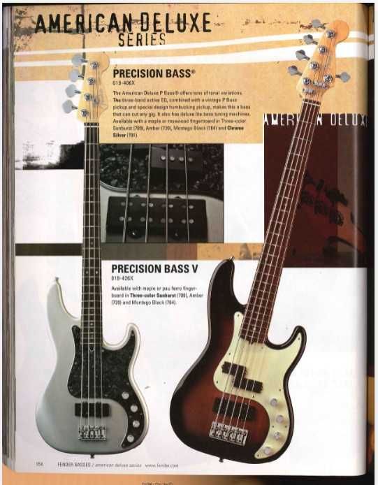 Fender American Deluxe Precision Bass