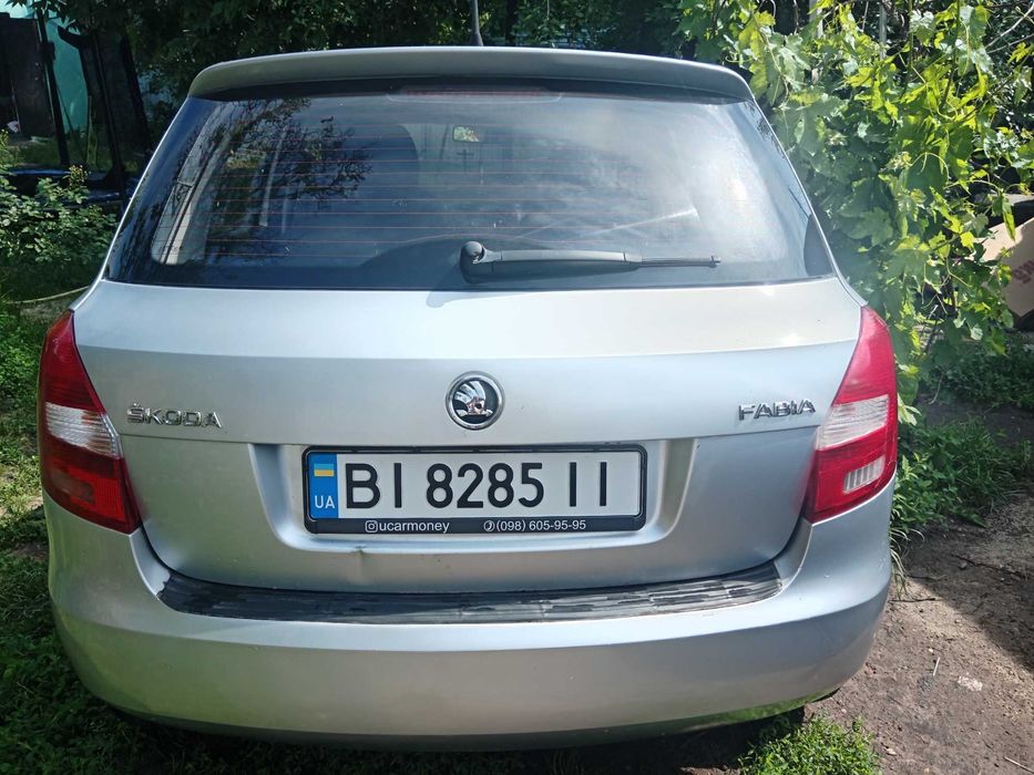 Авто Fabia 2 2013 рік з ГБО