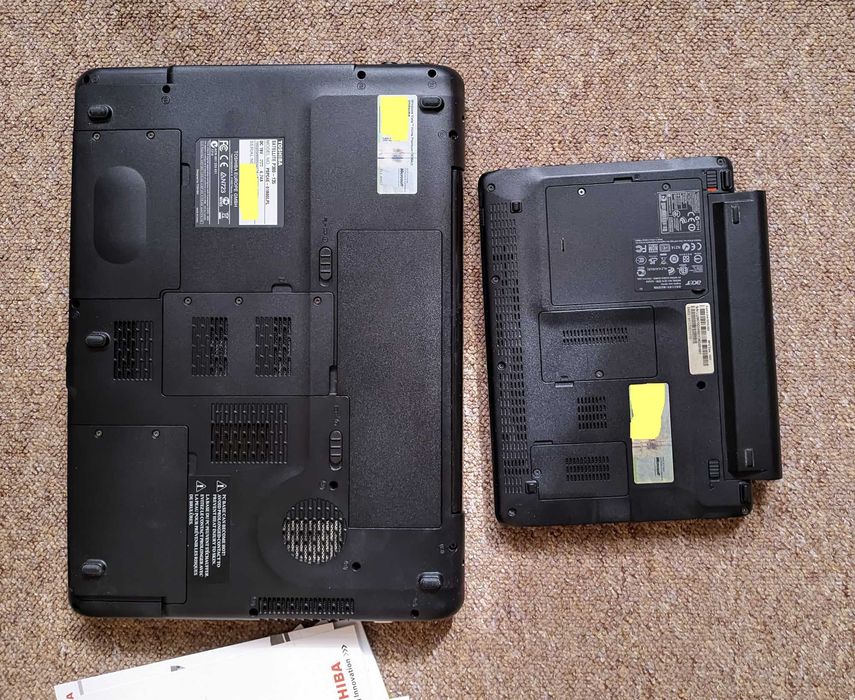 2 x laptop TOSHIBA P300-135 oraz ACER Aspire d250 - laptopy komputer