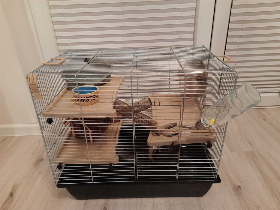 Klatka dla chomika - cały zestaw