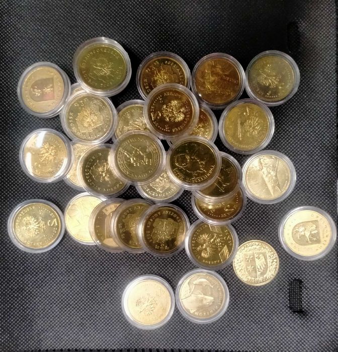 Zestaw monet (różne daty i kraje)