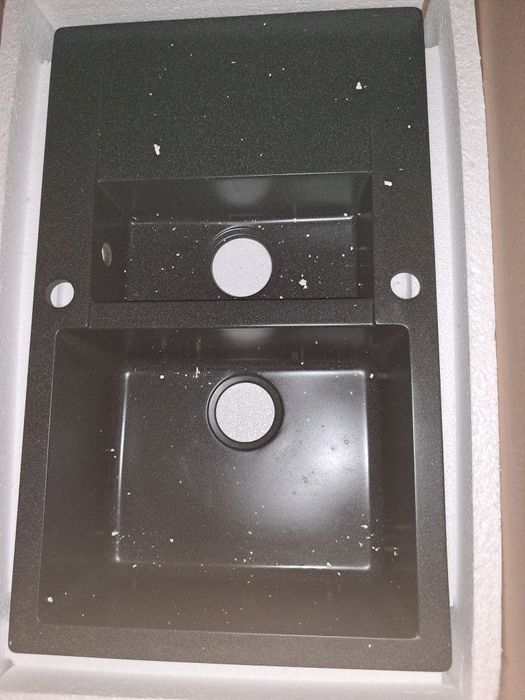 Zlew 1,5 komorowy z ociekaczem