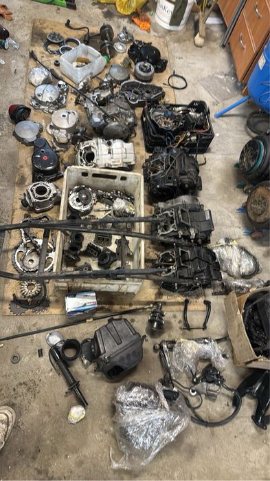 Wyprzedaż! Części Aprilia rs 125 rotax 122 123 honda nsr