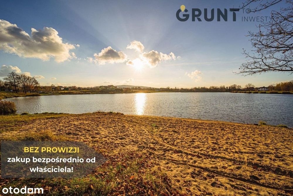Działka budowlane przy lesie