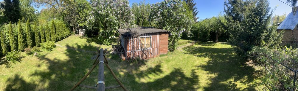 ROD Waszyngtona / Kinowa 490 m² | prąd, woda, WC | duży, zaciszny ogród