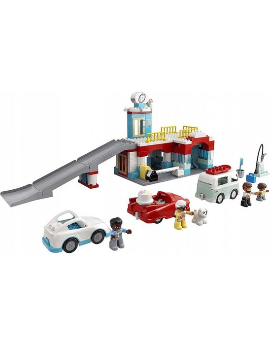 LEGO DUPLO 10948 Двоповерхова парковка і автомийка