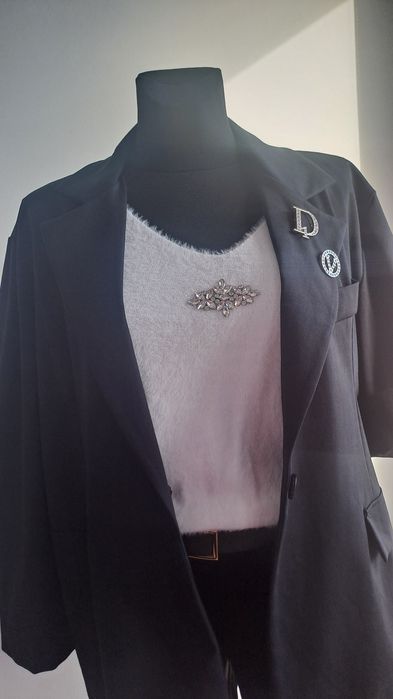 Marynarka Włoska plus size