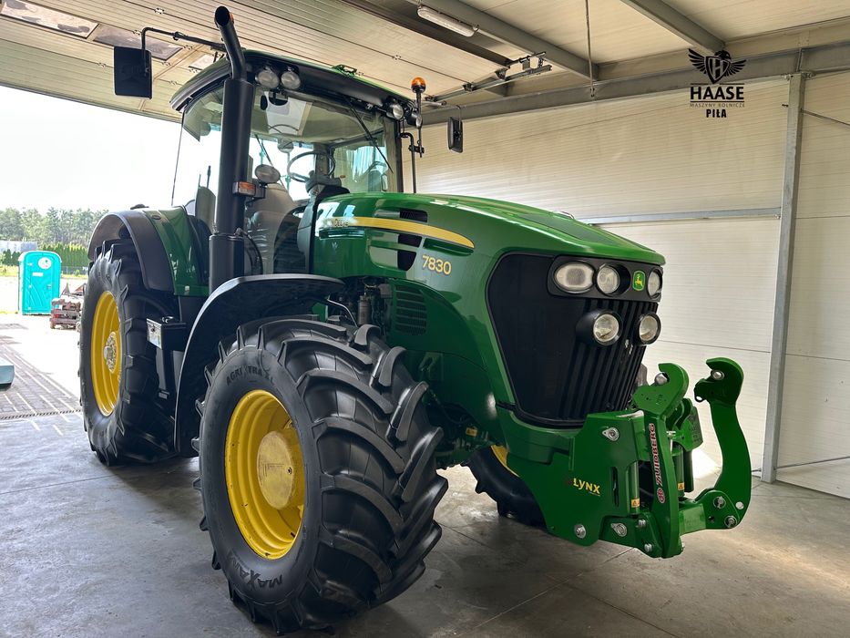 John Deere 7830 Manual Autotrac 50km/h Pneuma Wyjątkowy  7930