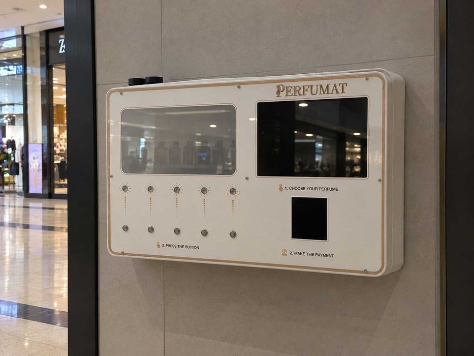 Nowy Automat Vendingowy do Perfum - Perfumat | Pasywny dochód