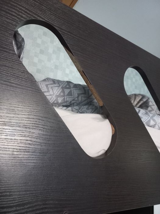 Дитяче ліжко-горище зі шкафом і столом