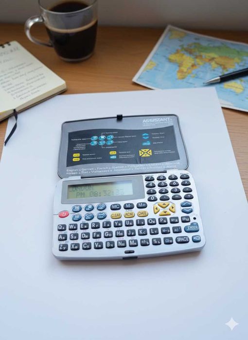 Перекладач електронний Assistant AT-1097, 14 мов.