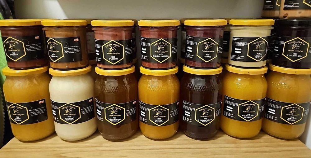 Miód z własnej pasieki