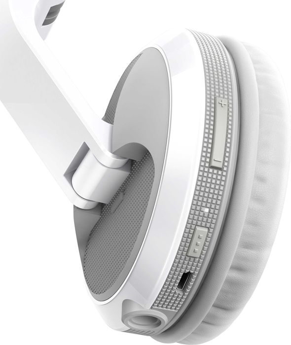 Pioneer DJ HDJ-X5BT-W białe Bluetooth Słuchawki dla DJ-a DJ-ki