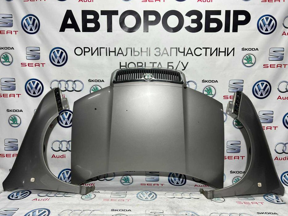 Фара крило телевізор бампер радіатор капот Skoda Fabia 1 Шкода Фабія