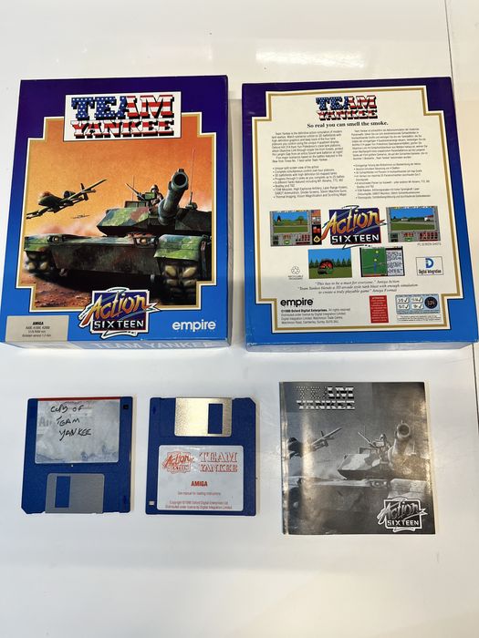 Gra na AMIGA Commodore TEAM YANKEE