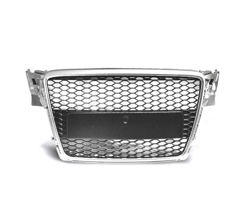 GRELHA AUDI A4 B8 07-11 LOOK RS CINZA CLARO