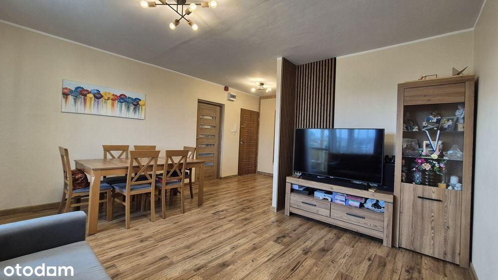 3 pokoje, 60m2, po remoncie, otwarty salon, ul. Wojska Polskiego, M4