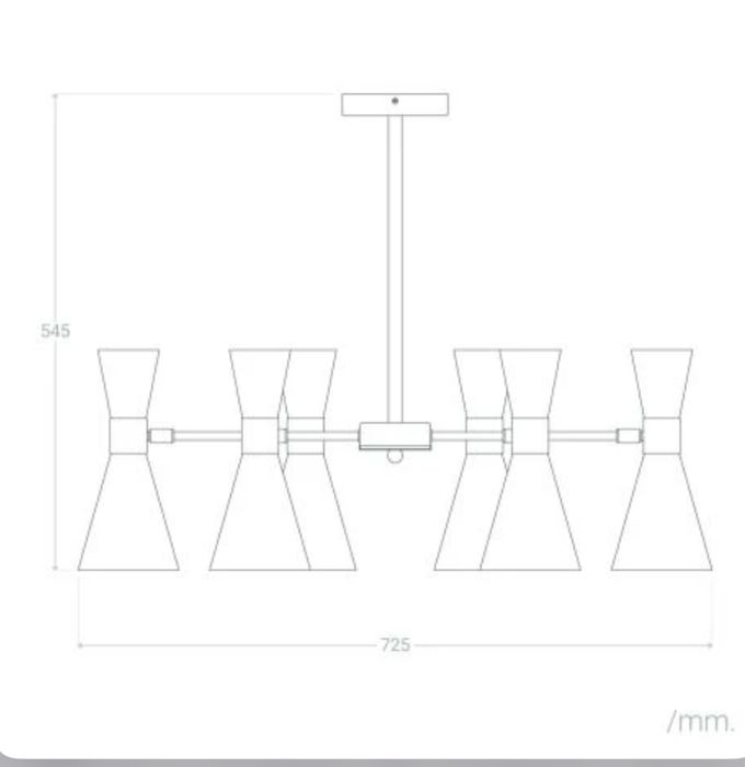 Conjunto de candeeiros NOVOS, estilo industrial preto e dourado