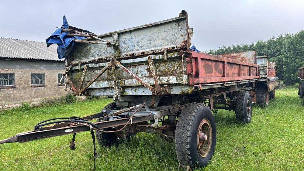 Przyczepa wywrotka hw8011, 8 t