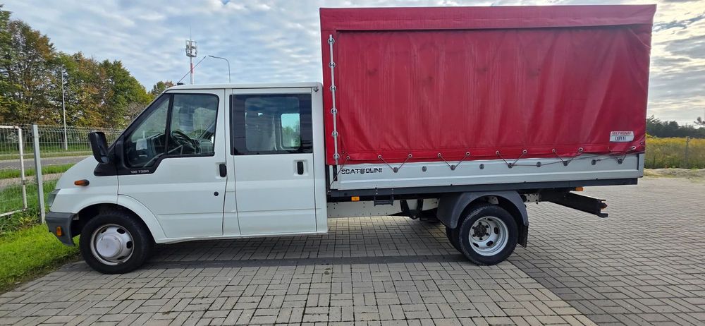 Ford TRANSIT  7 osób, zero rdzy, aluminiowe burty, niski przebieg, zadbany