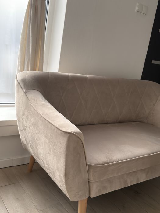 Sofa beżowa 140x70