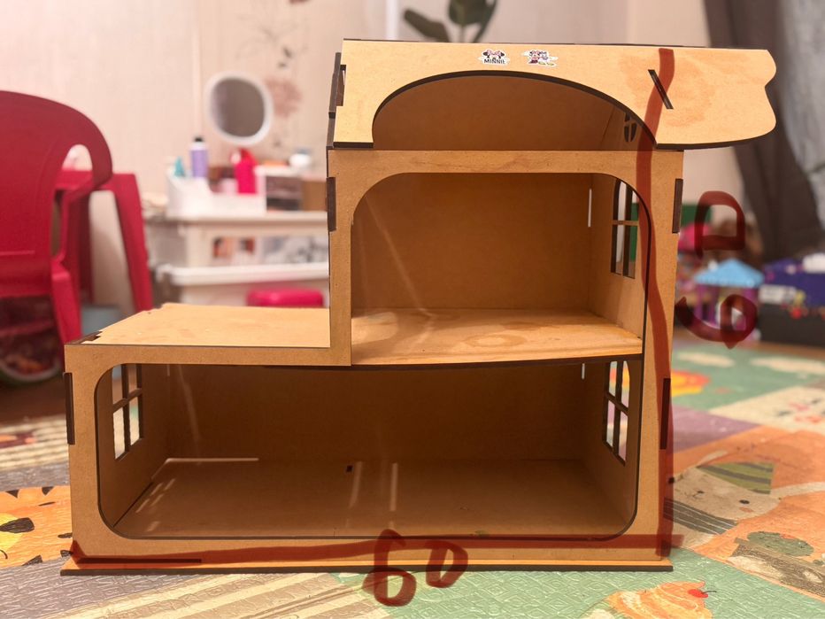 Дом для кукол разборной