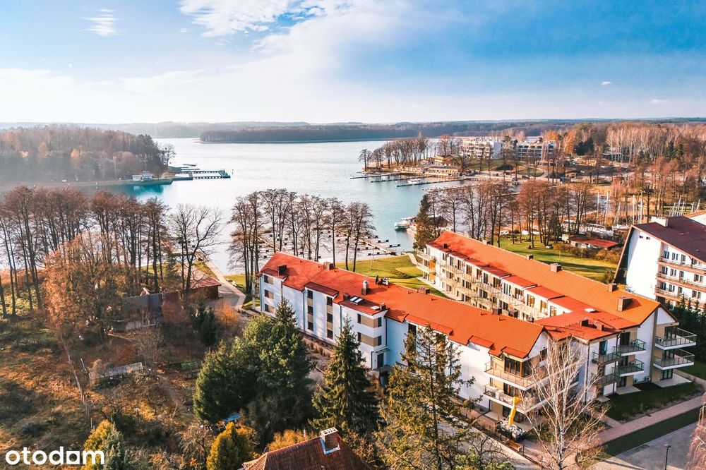 Apartament z własnym miejscem cumowniczym nad jeziorem Kisajno.