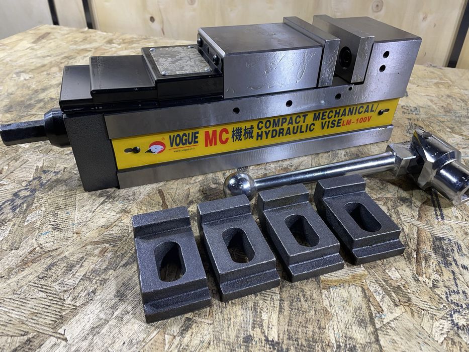 Лещата прецизійні гідравлічні механічні LM 100-200 мм