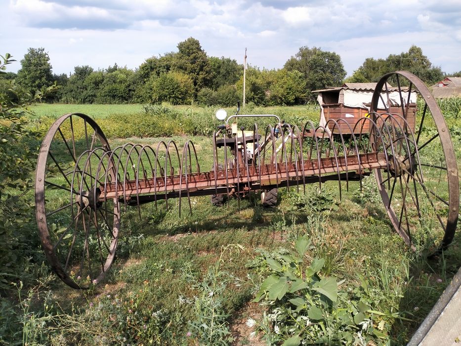 Кінна гребка до мотоблока