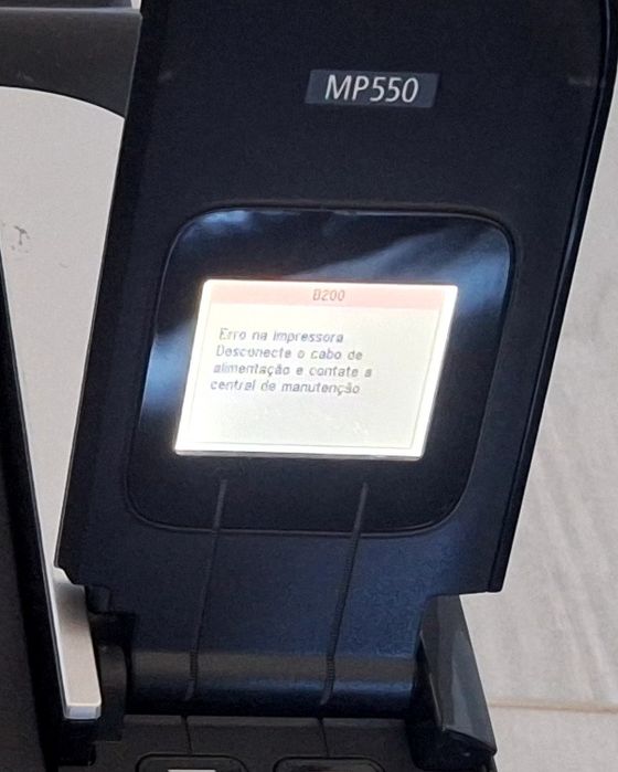 Impressora Canon Pixma MP550 para peças/reparação